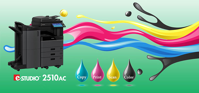 Máy photocopy màu toshiba